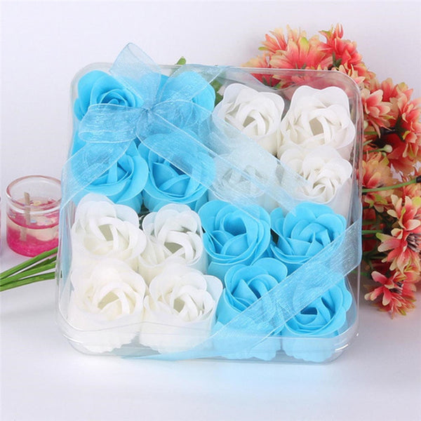 16Pcs Rose Petals Body Soap