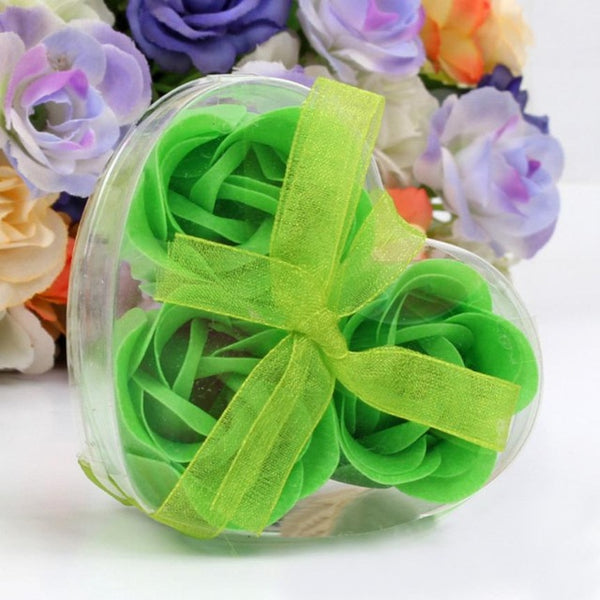 3Pcs Flower Body Soap Set